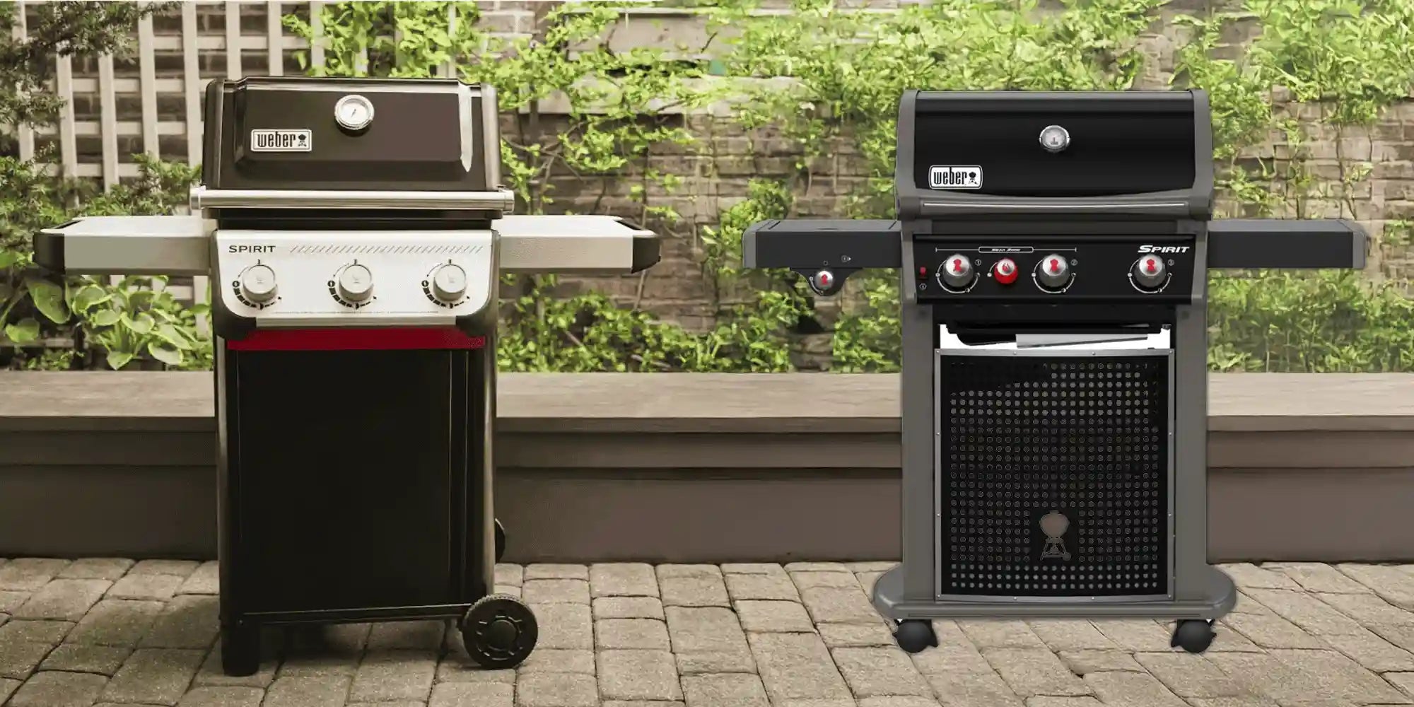Differences between Weber Spirit barbecues models - The Garden House