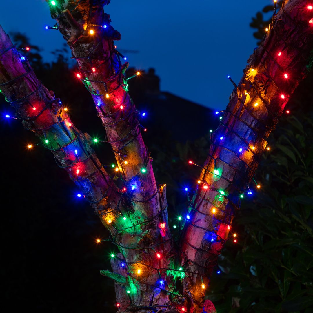 Christmas String Lights Multi Colour - Battery Operated