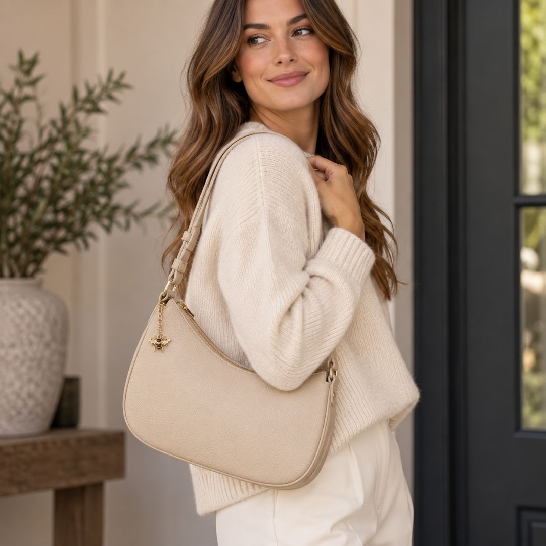 Ascot Cross Body Bag - Stone