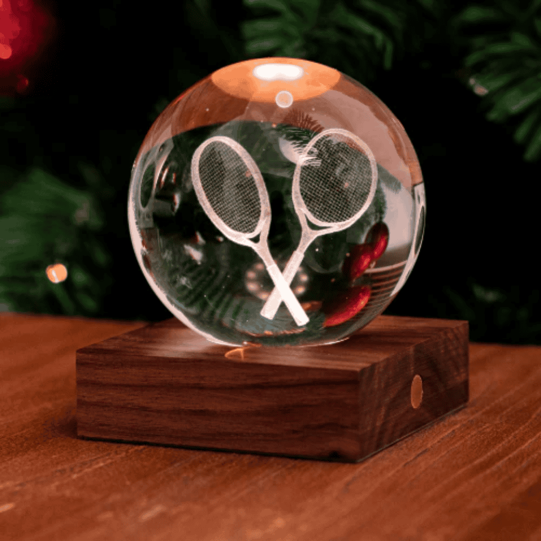 Amber Crystal Light - Tennis Racket