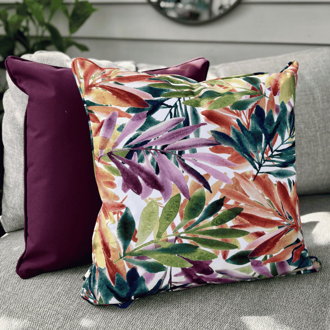 B Cushion Art Collection - Tropical Palm
