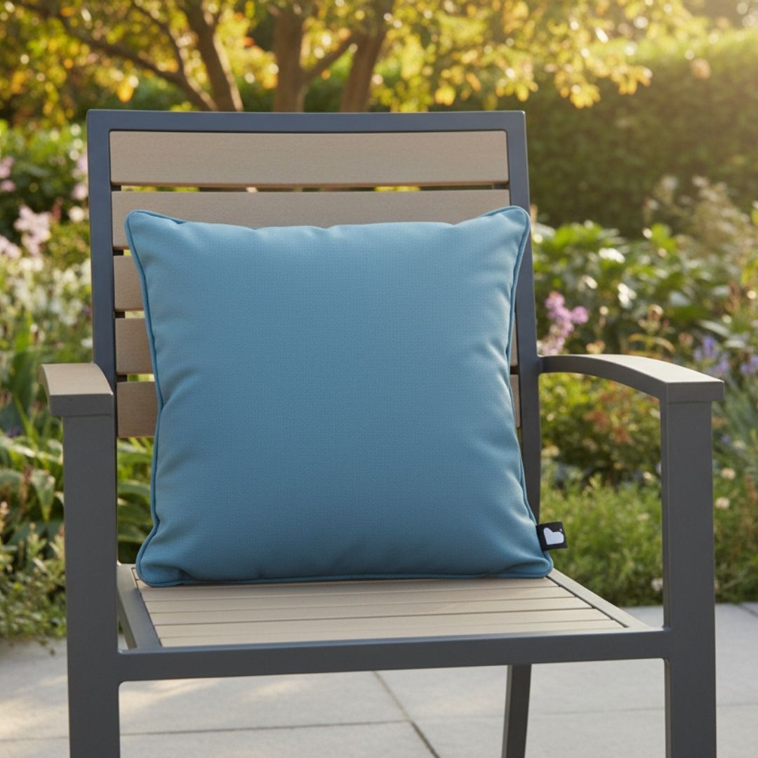 B Outdoor Cushion Sea Blue