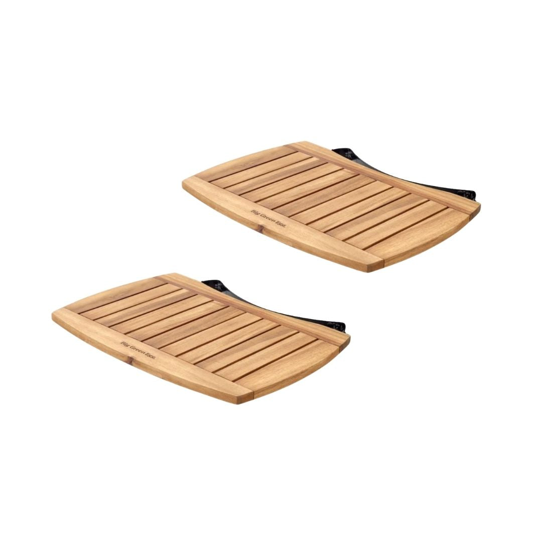 Big Green Egg Acacia Side Shelves
