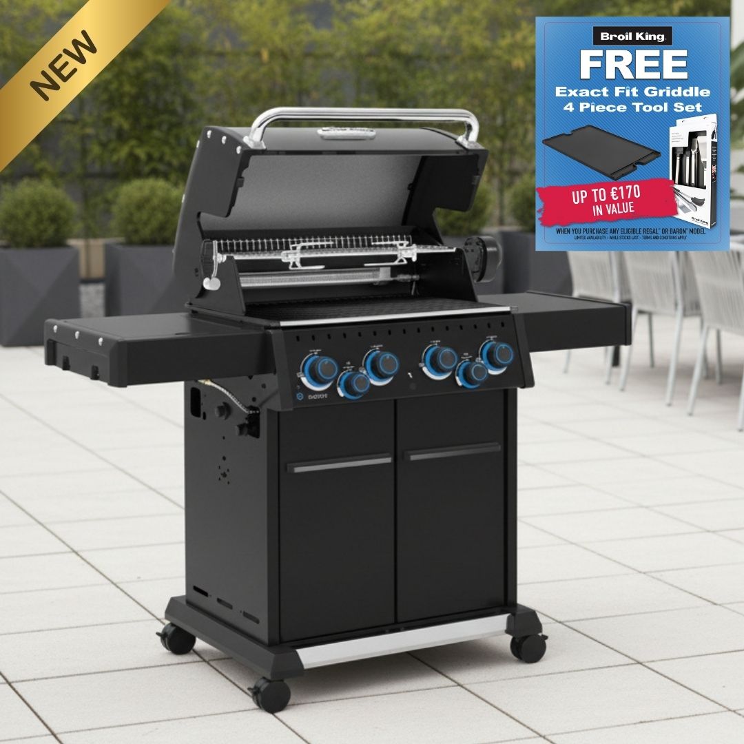 Broil King Baron Gas BBQ 490 IRX Shadow