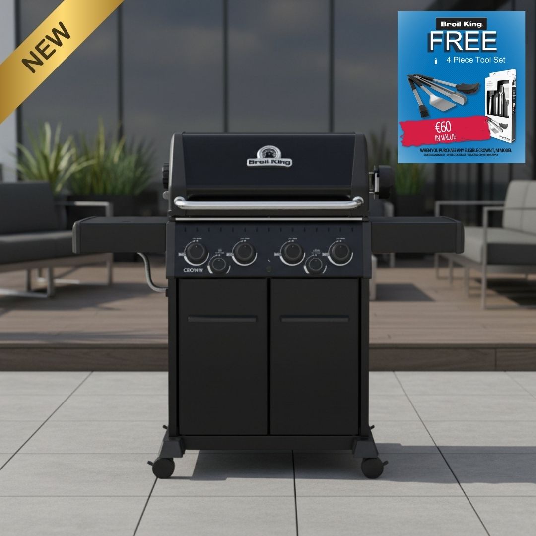 Broil King Crown Gas BBQ 490 Shadow