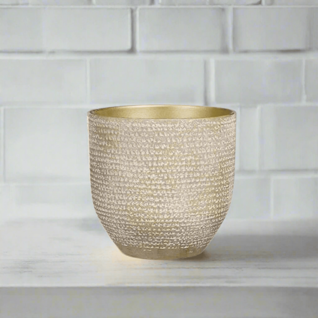 Carrie Pot Round Champagne