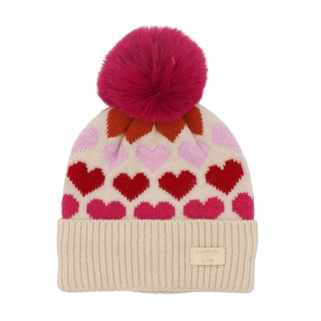 Children's Constellation Hat - Hearts