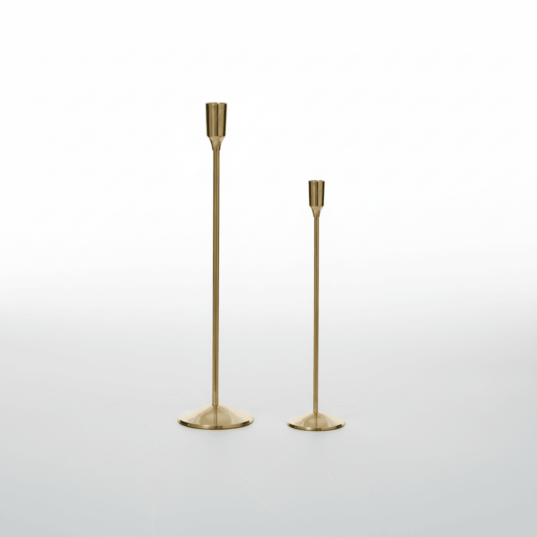 Christmas Candleholder Brass