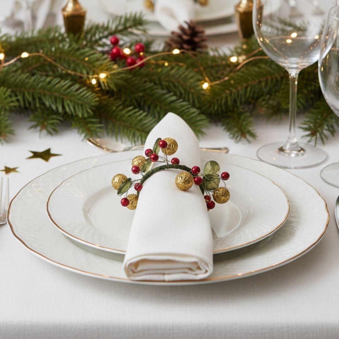 Christmas 'MIA' Napkin Ring