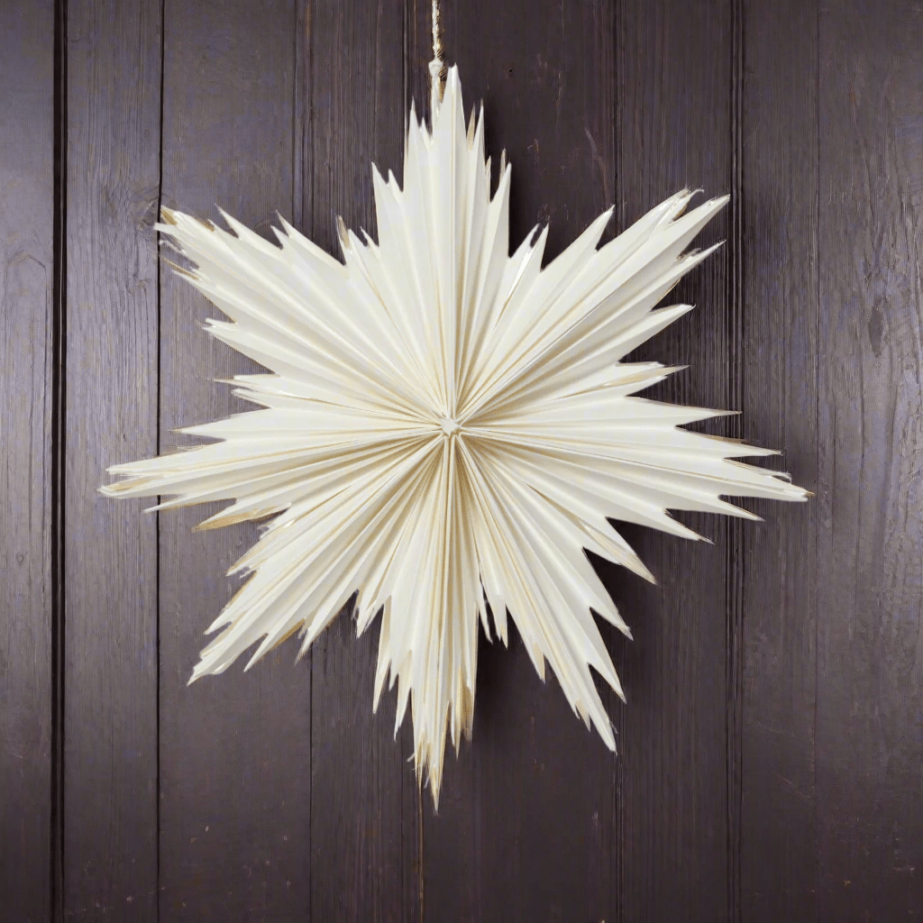 Christmas Paper Star White