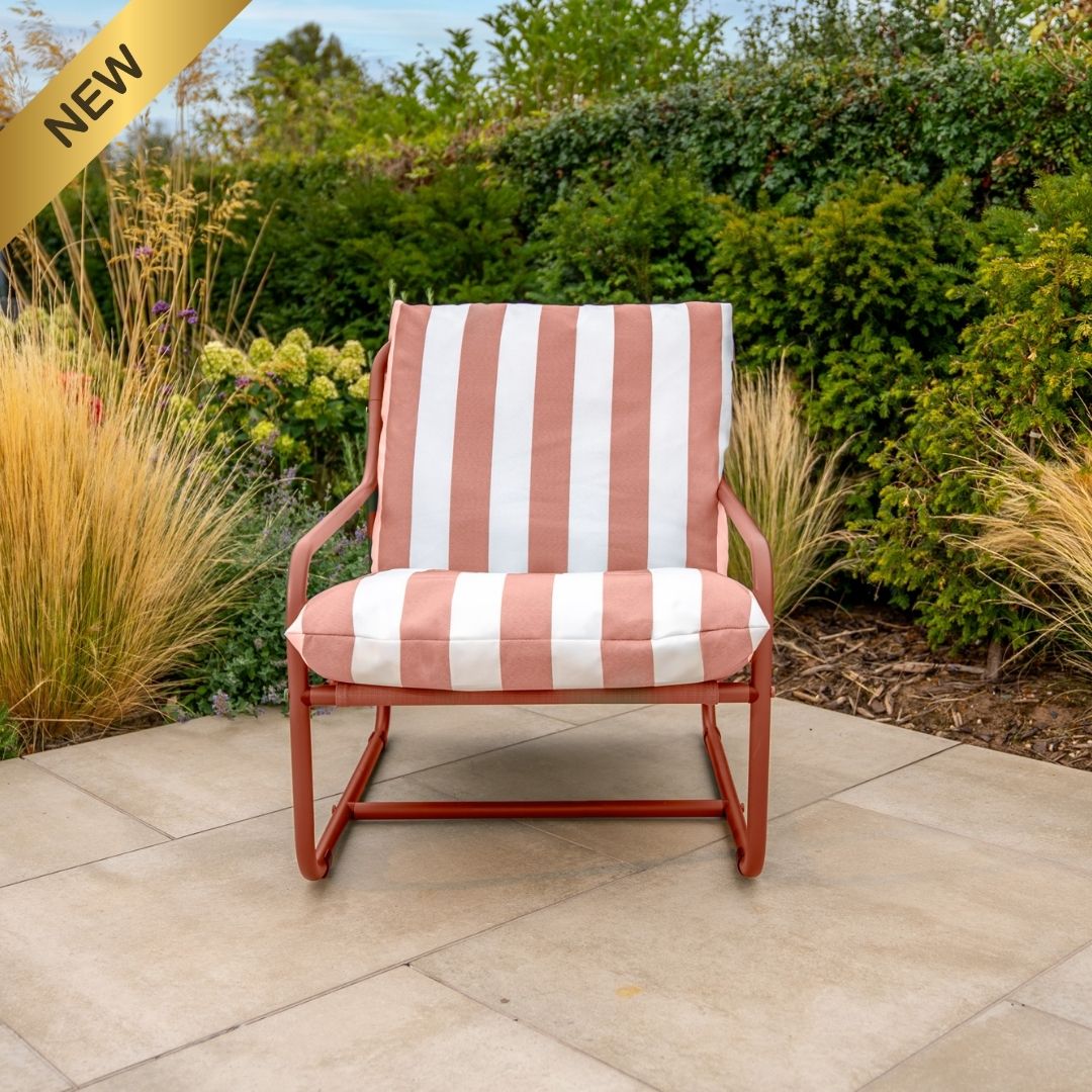 Kettler Cloud Relaxer Aluminium Chair - Burnt Orange