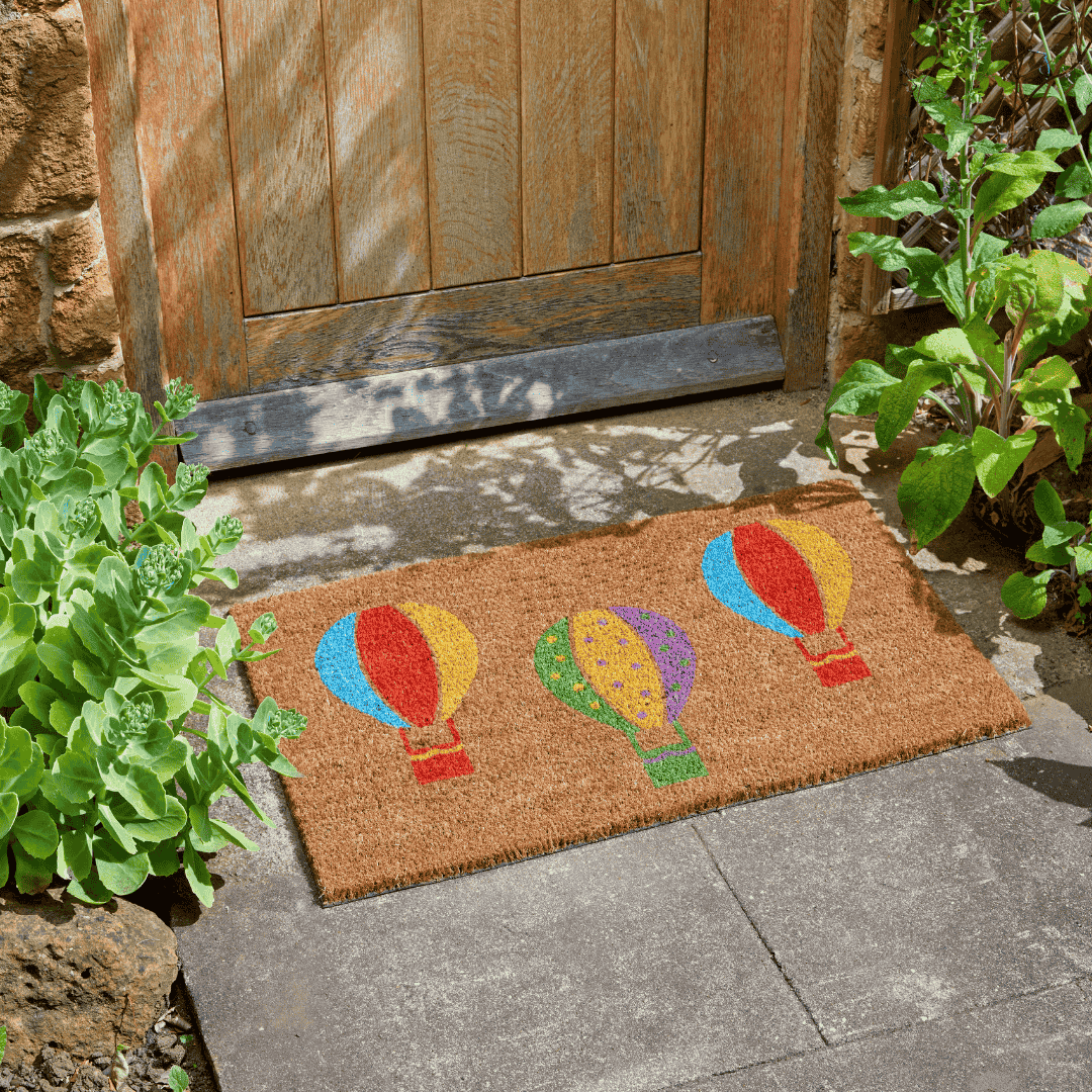 Coir Mat Balloons 45 x 75cm
