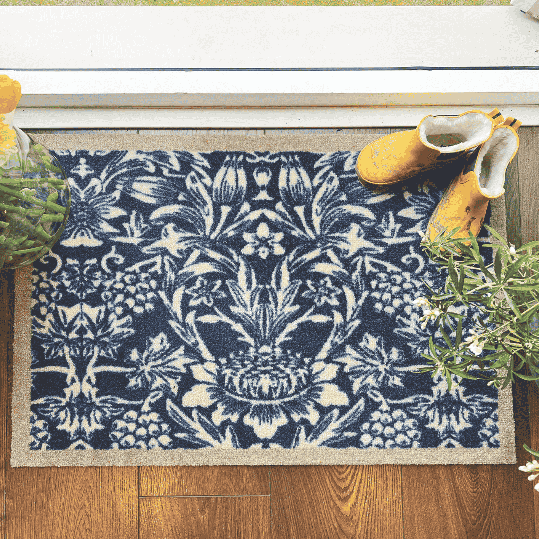 Door Mat Heritage Blue