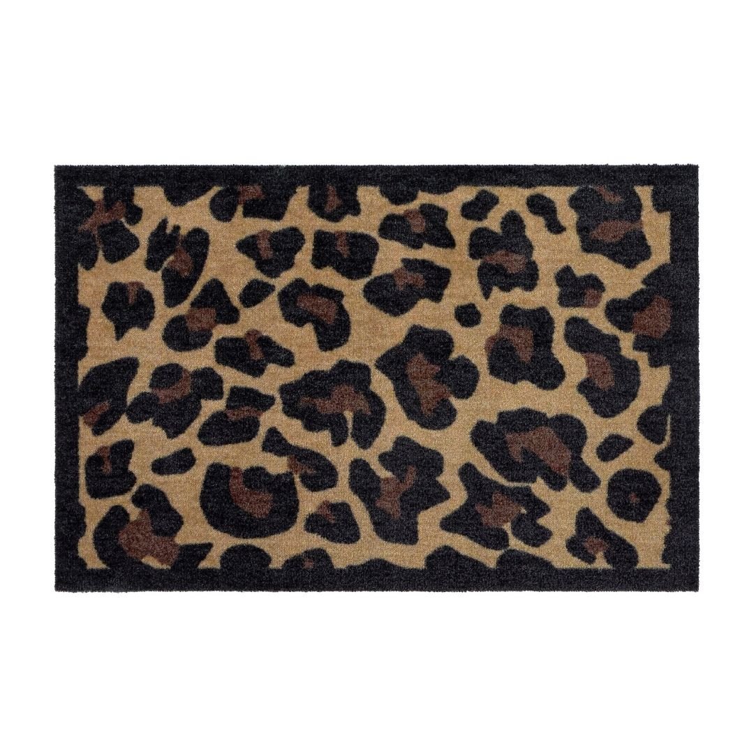 Door Mat Leopard Border