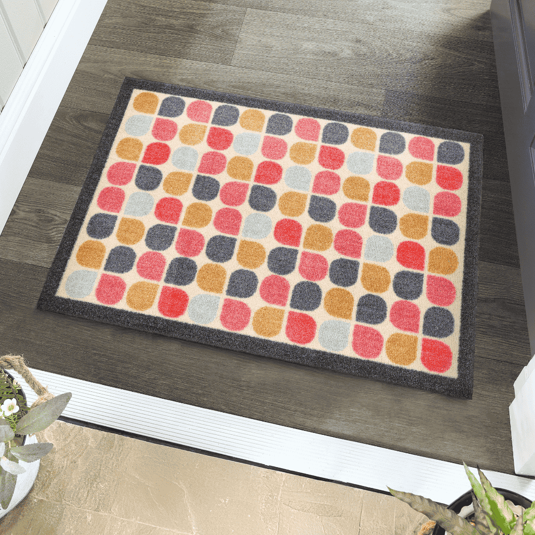Door Mat Retro Clover