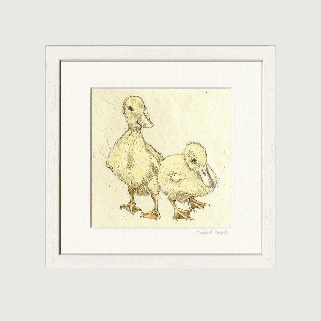 Ducklings Miniature Print