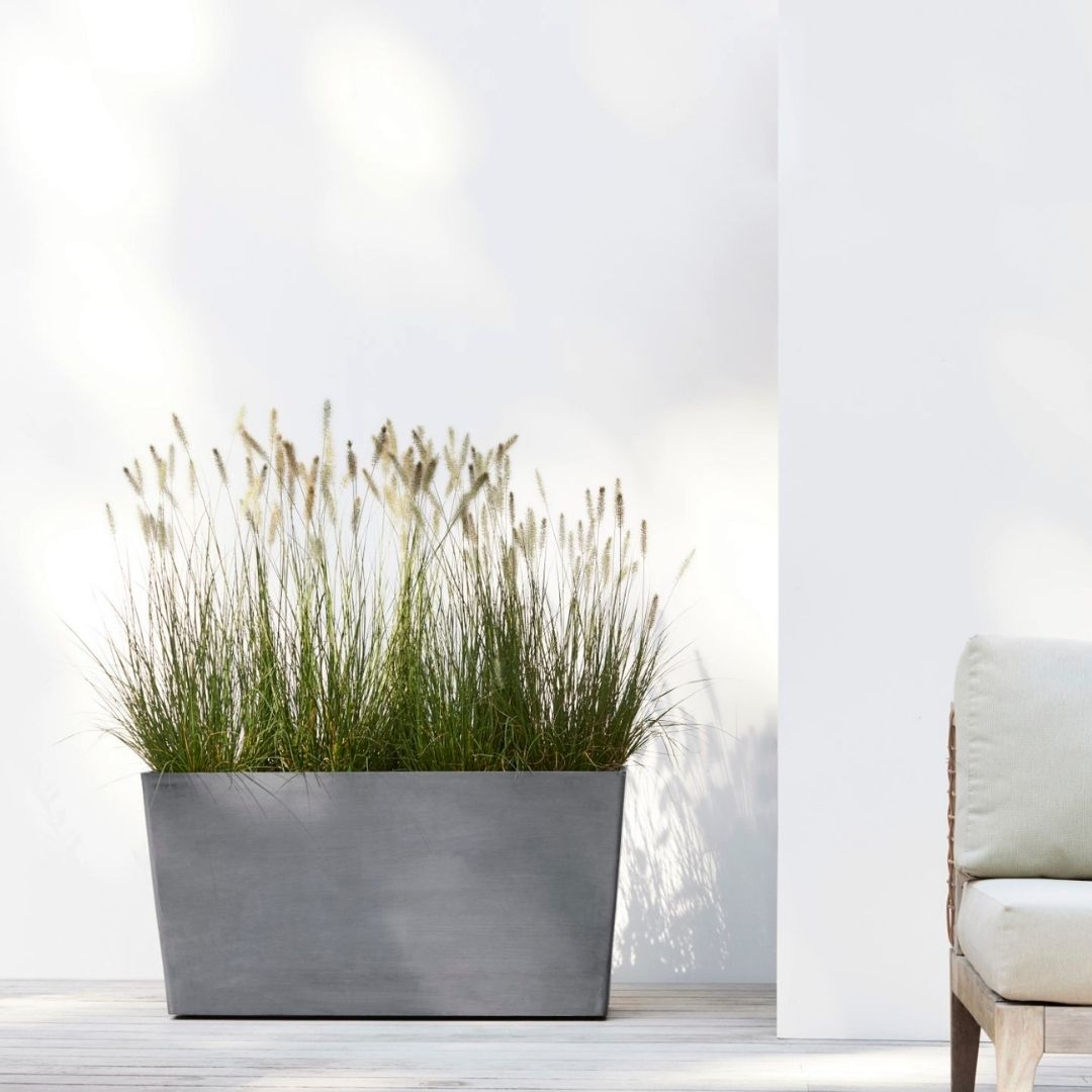 Ecopots Paris Grey 80cm