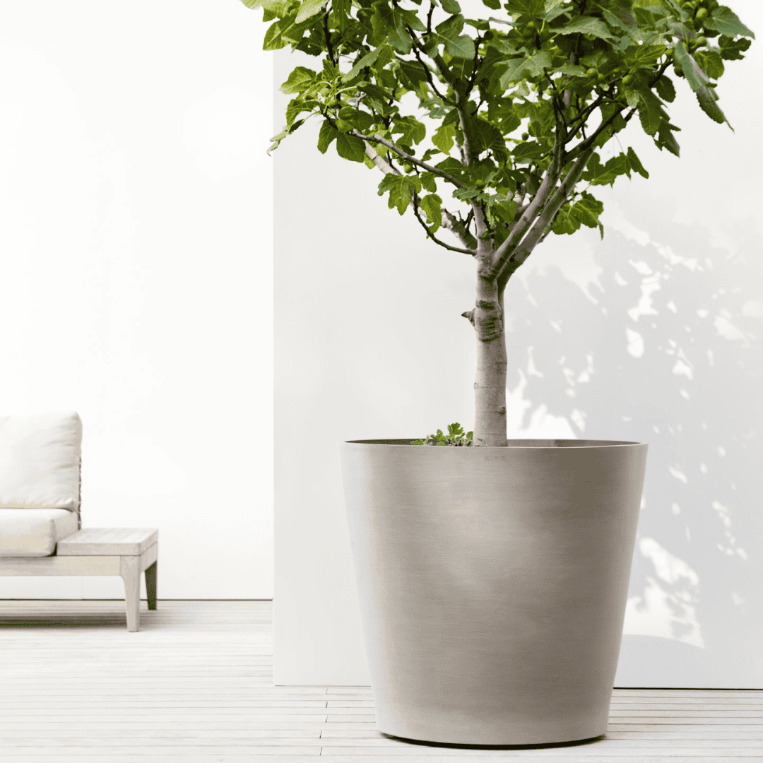 Ecopots Amsterdam Wheels Taupe