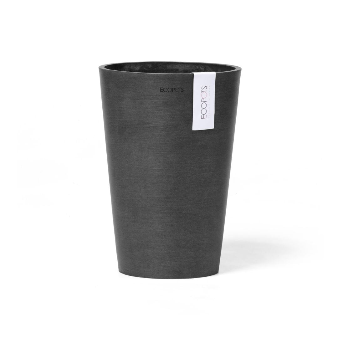 Ecopots Pisa Pot 14 Dark Grey