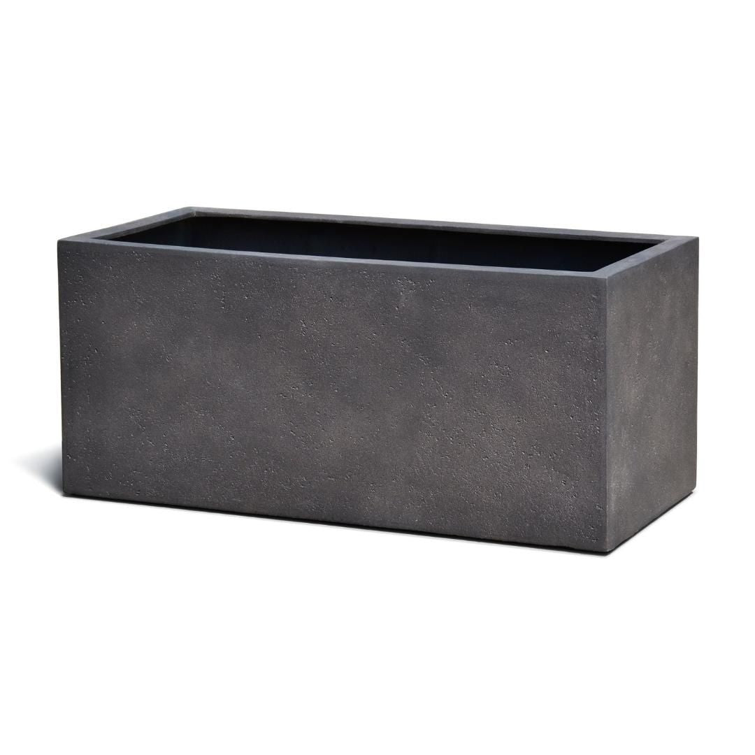 Eschbach Box Planter - Espresso Black