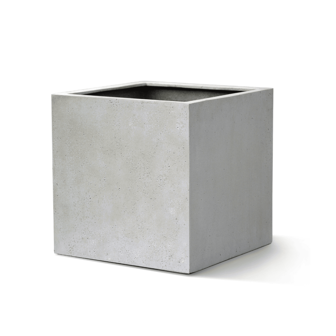 Eschbach Cube Planter - Off White