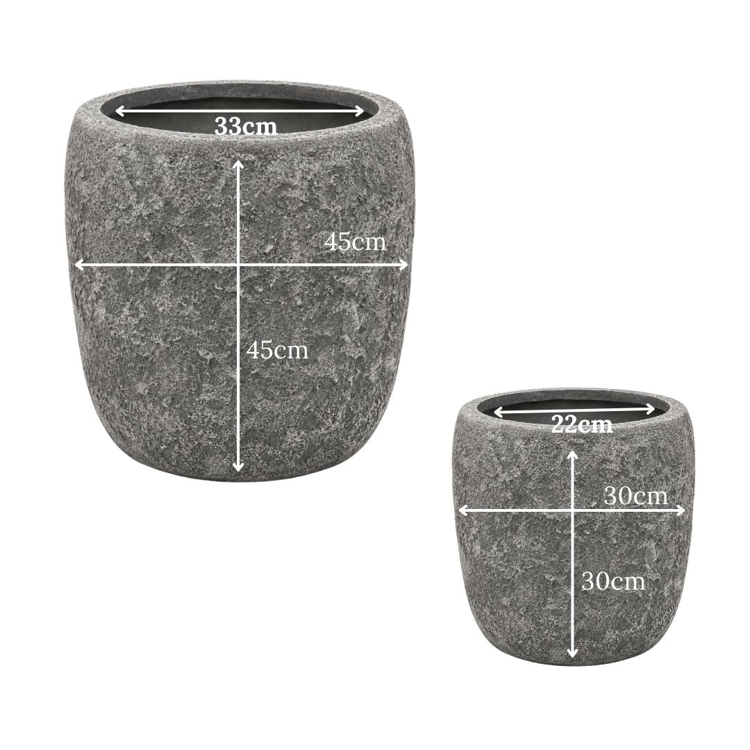 Eschbach High Barrel Rockstone Light Grey