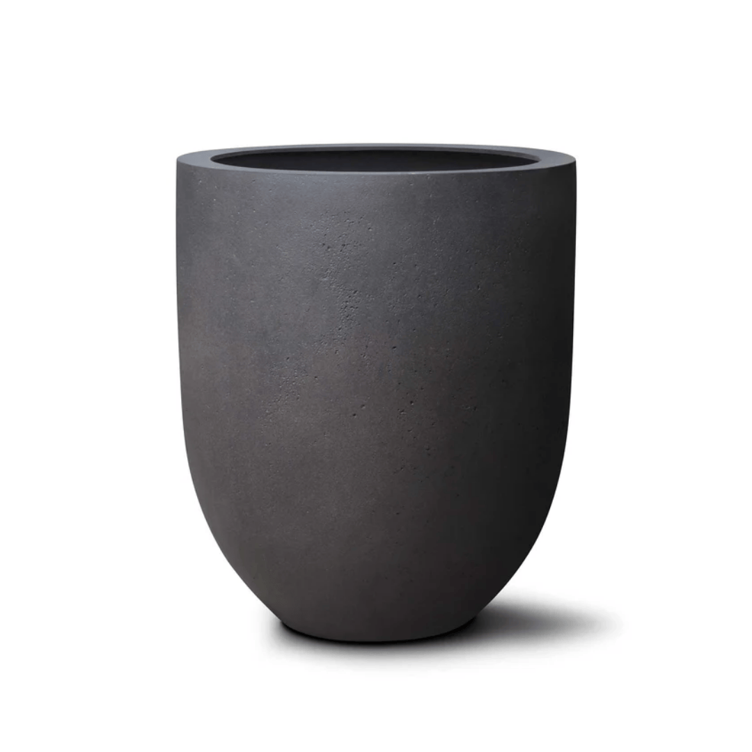 Eschbach Tall Egg Pot - Espresso Black