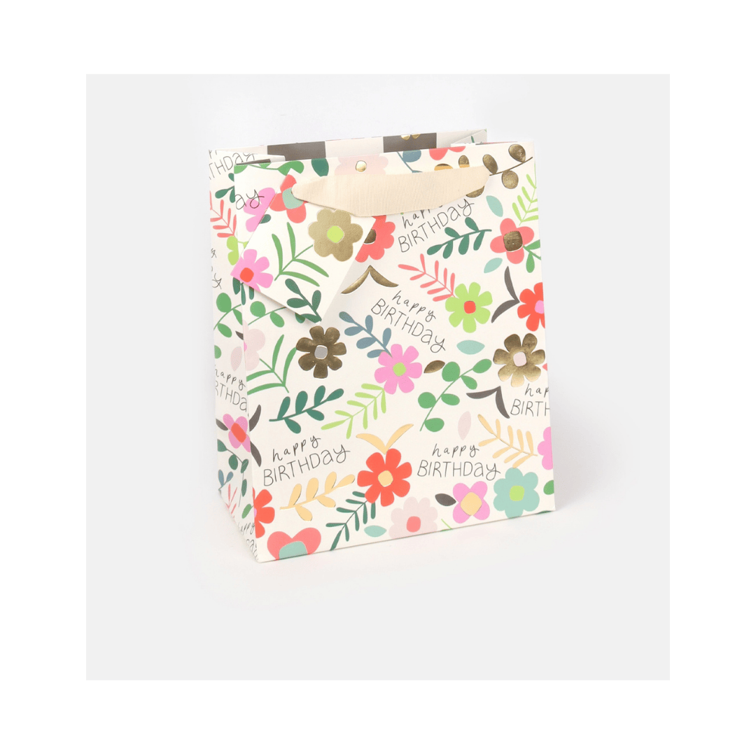 Gift Bag Funtastic Floral - Medium