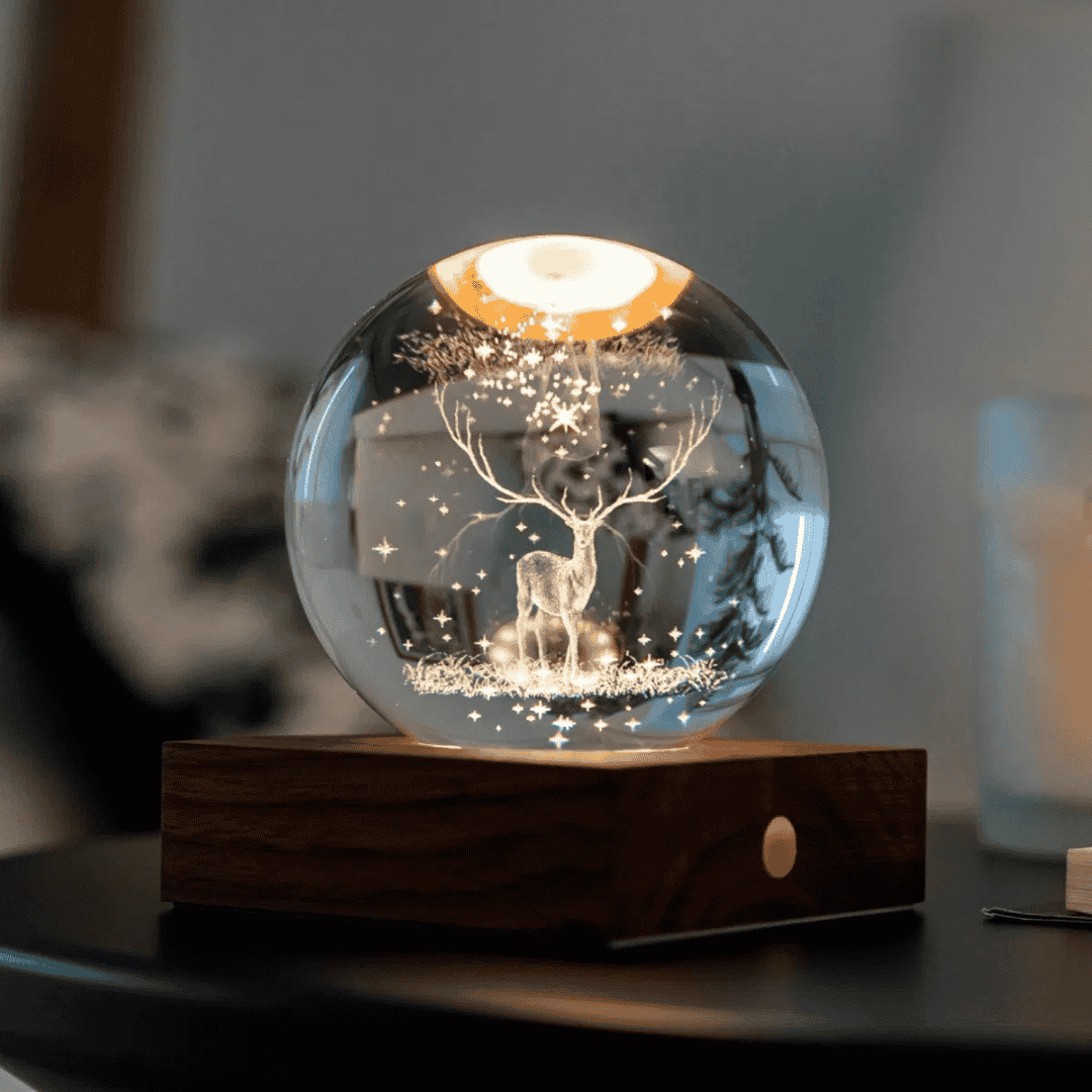 Amber Crystal Light - Stag