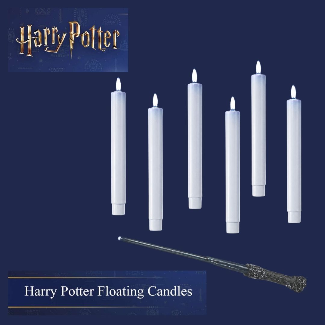 Harry Potter Floating Candles Wand Controlled - Set 6