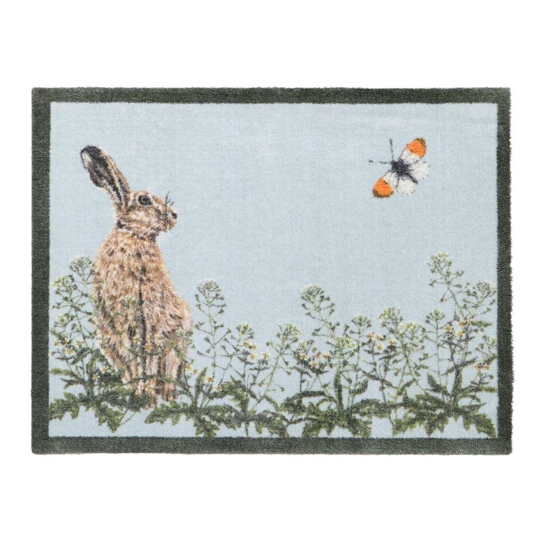 Hug Rug Doormat Aura Hare & Shepherd's Purse