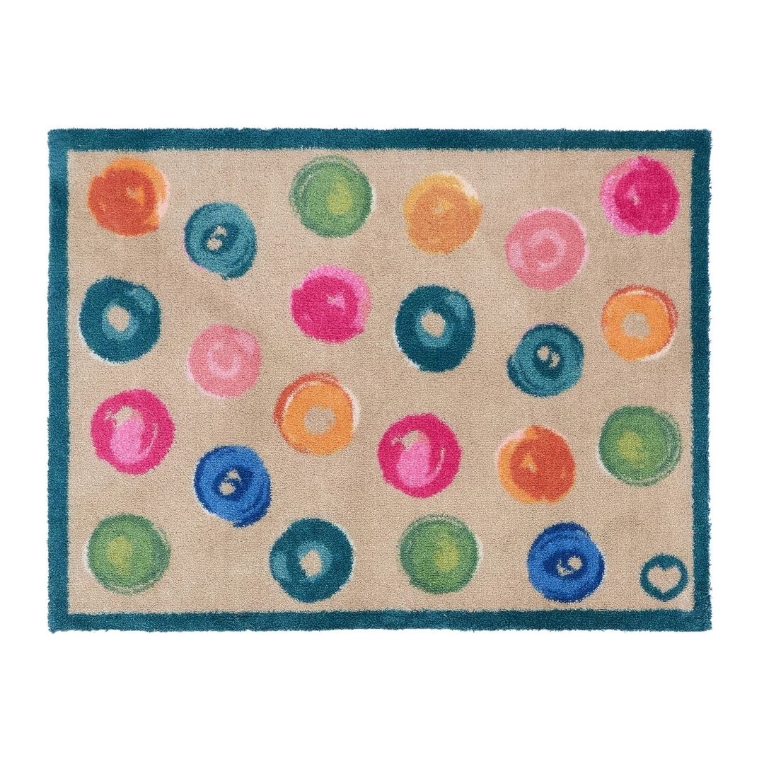 Hug Rug Doormat Painted Spots