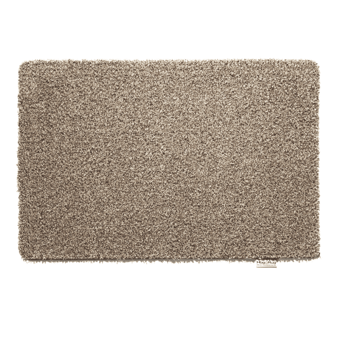 Hug Rug Doormat Plain Fleck Linen