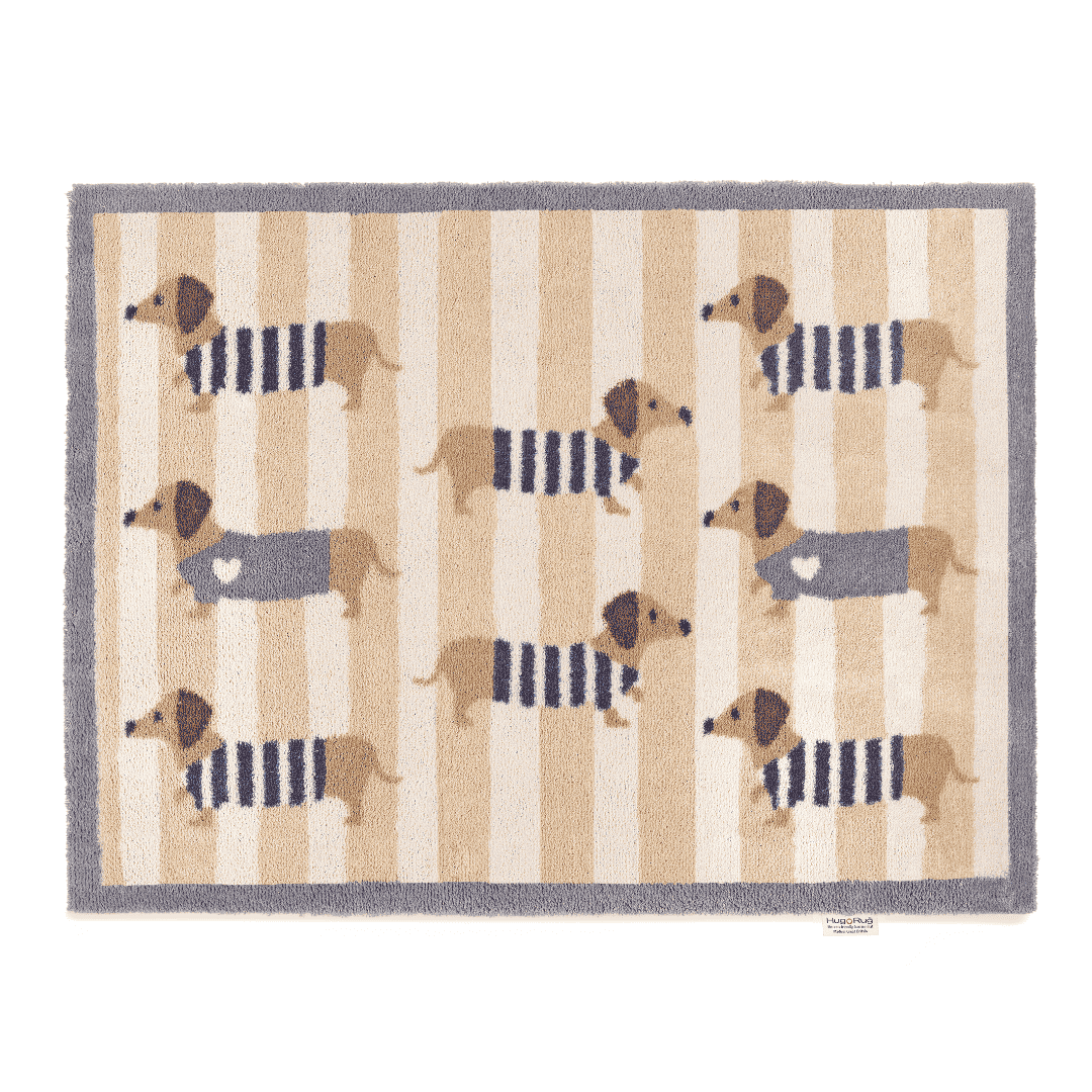 Hug Rug Doormat Sausage Dog Chic