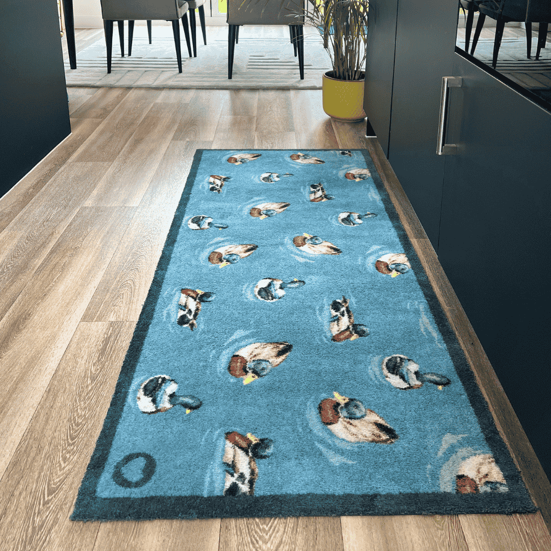Hug Rug Runner Swimming Ducks
