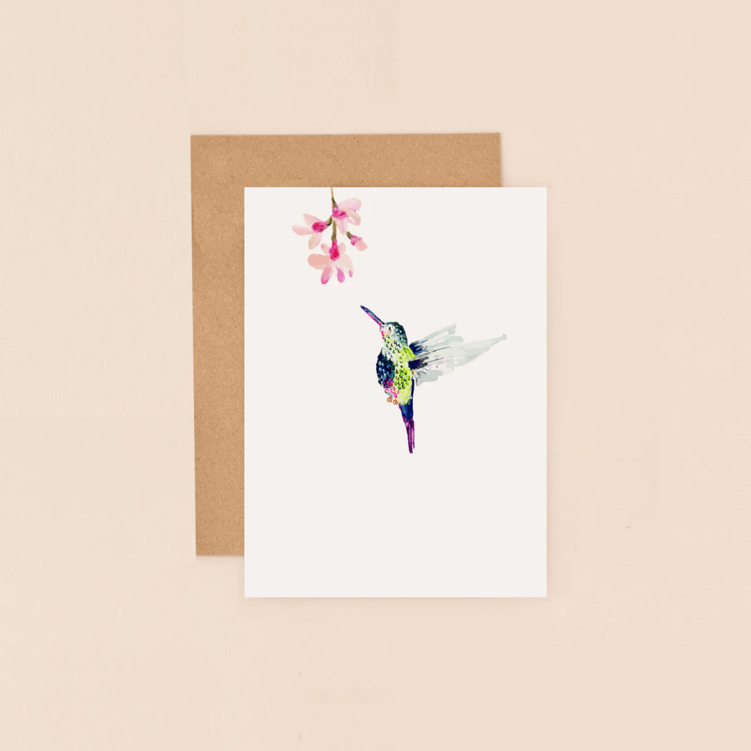 Hummingbird Mini Card