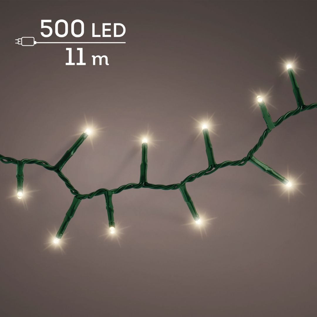 Christmas Lights 500 LED Compact - Warm White