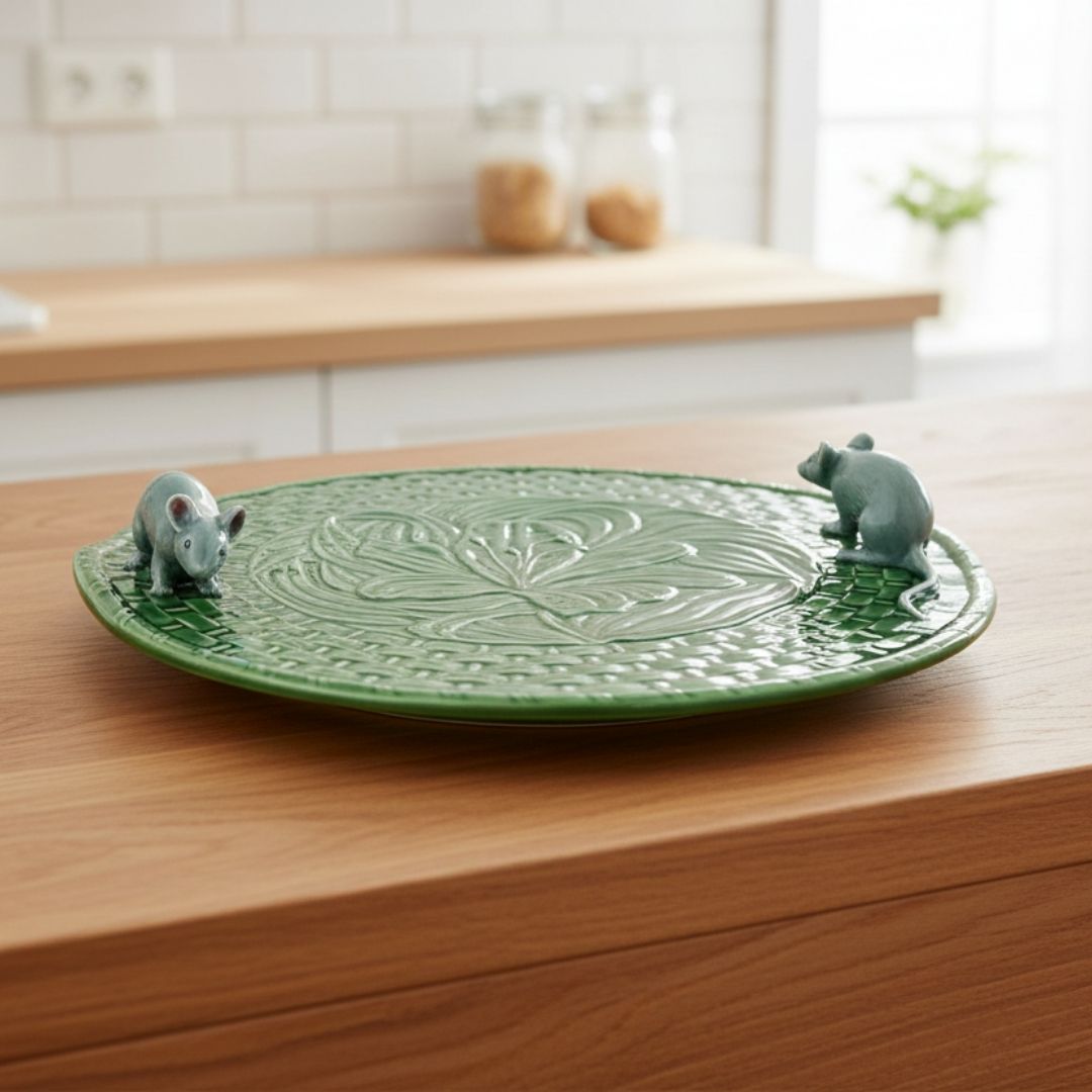 Lily Cheese Tray With Mice