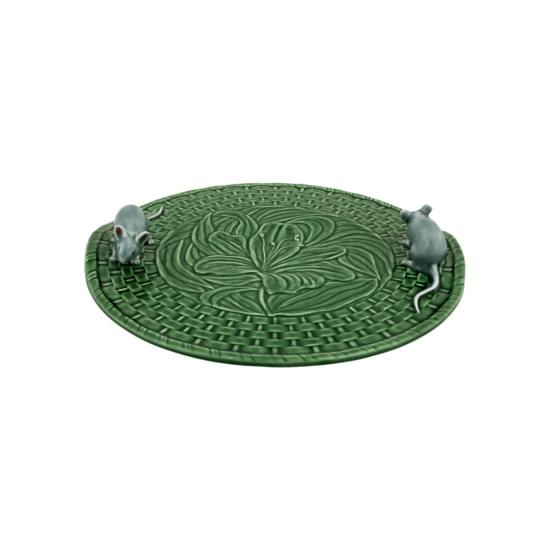 Lily Cheese Tray With Mice