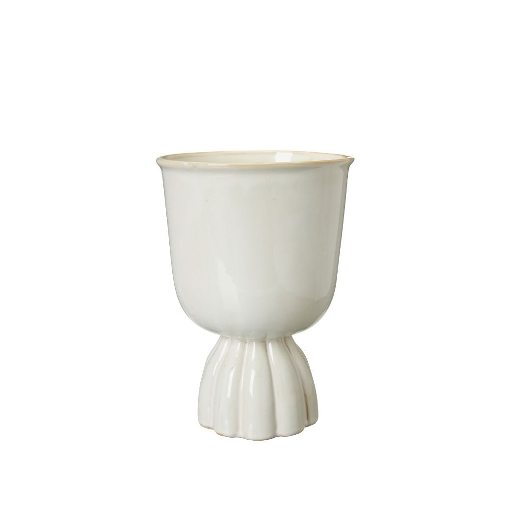 Martina Indoor Pot Off White