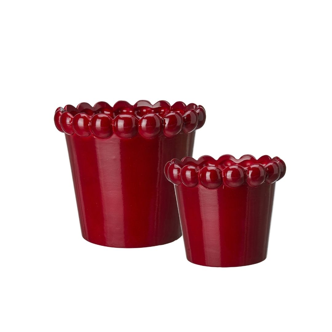 Mary Indoor Pot Red