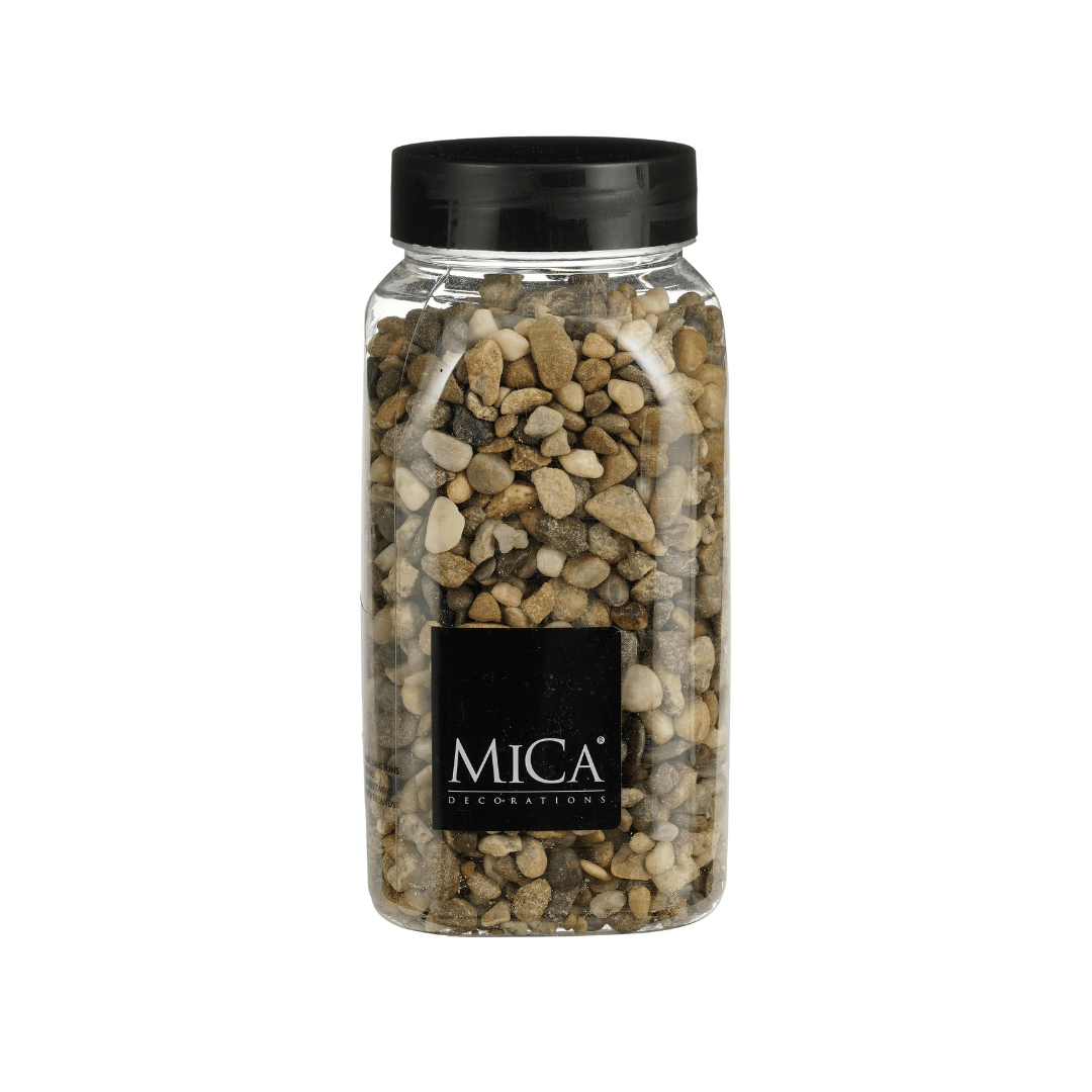 Mica Decorative Stones Brown 650ml