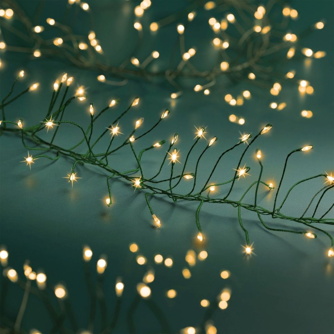Christmas Cluster Lights Micro LED - Classic Warm