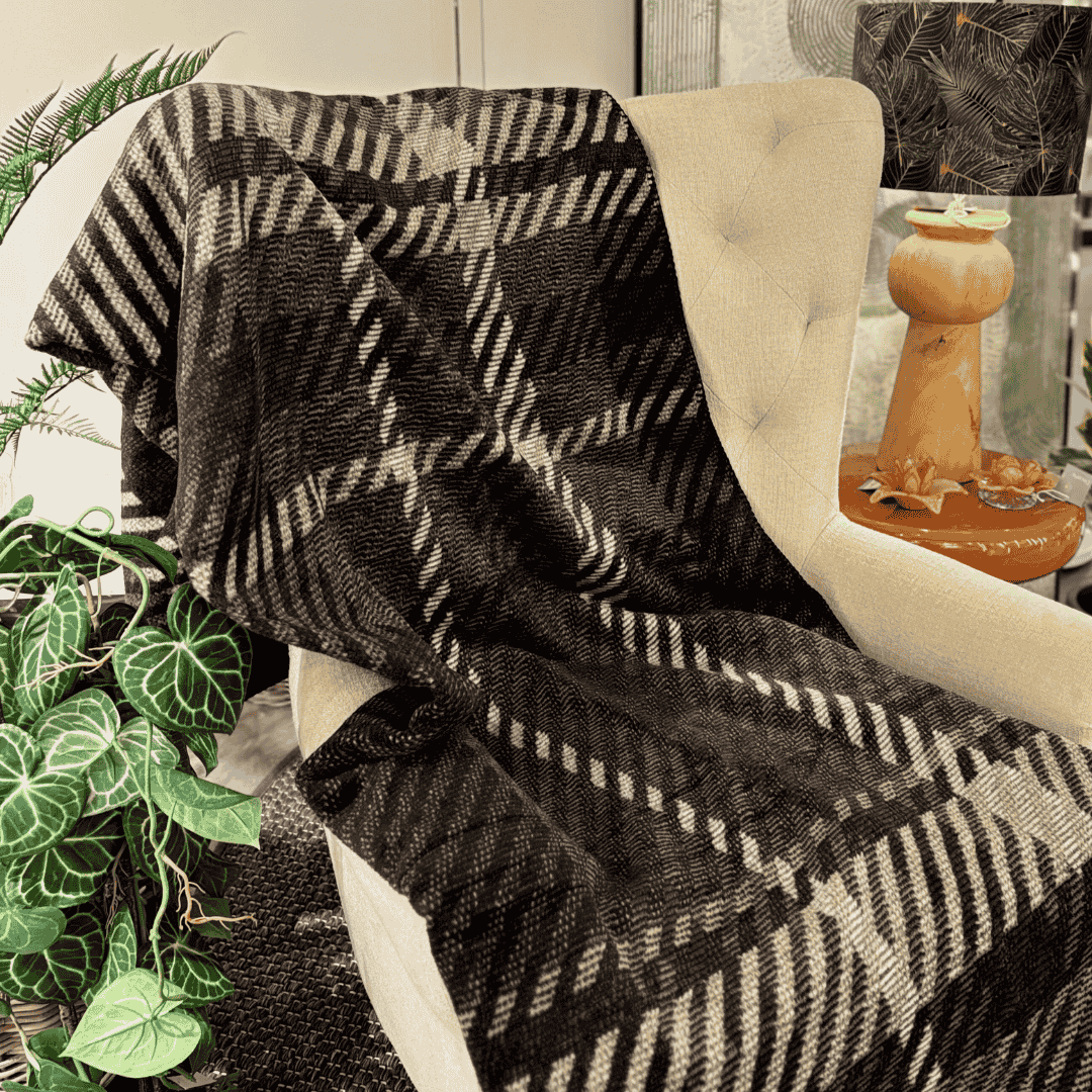 Midnight Elegance Throw