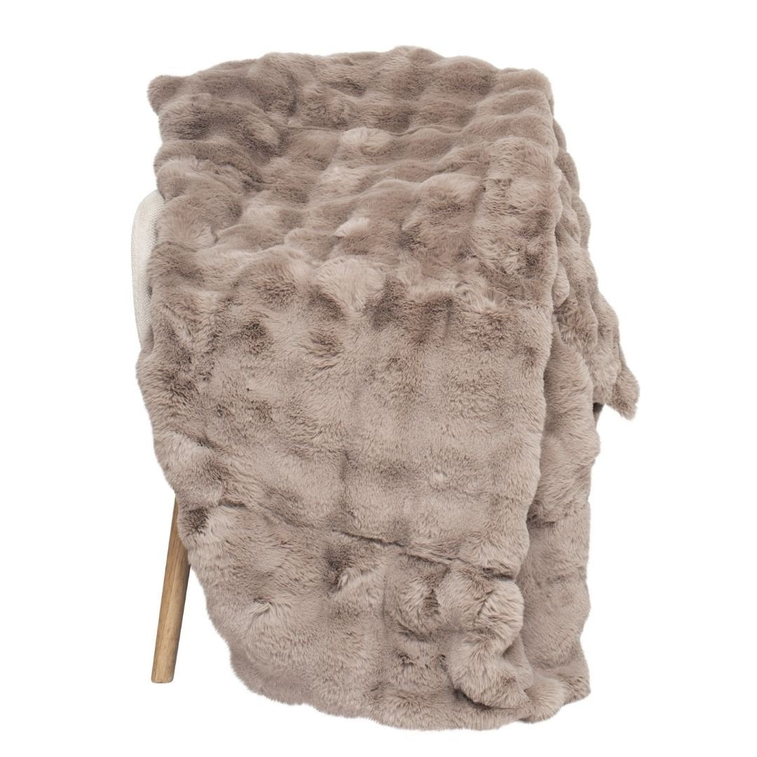 Misty Blanket Taupe 140x220cm