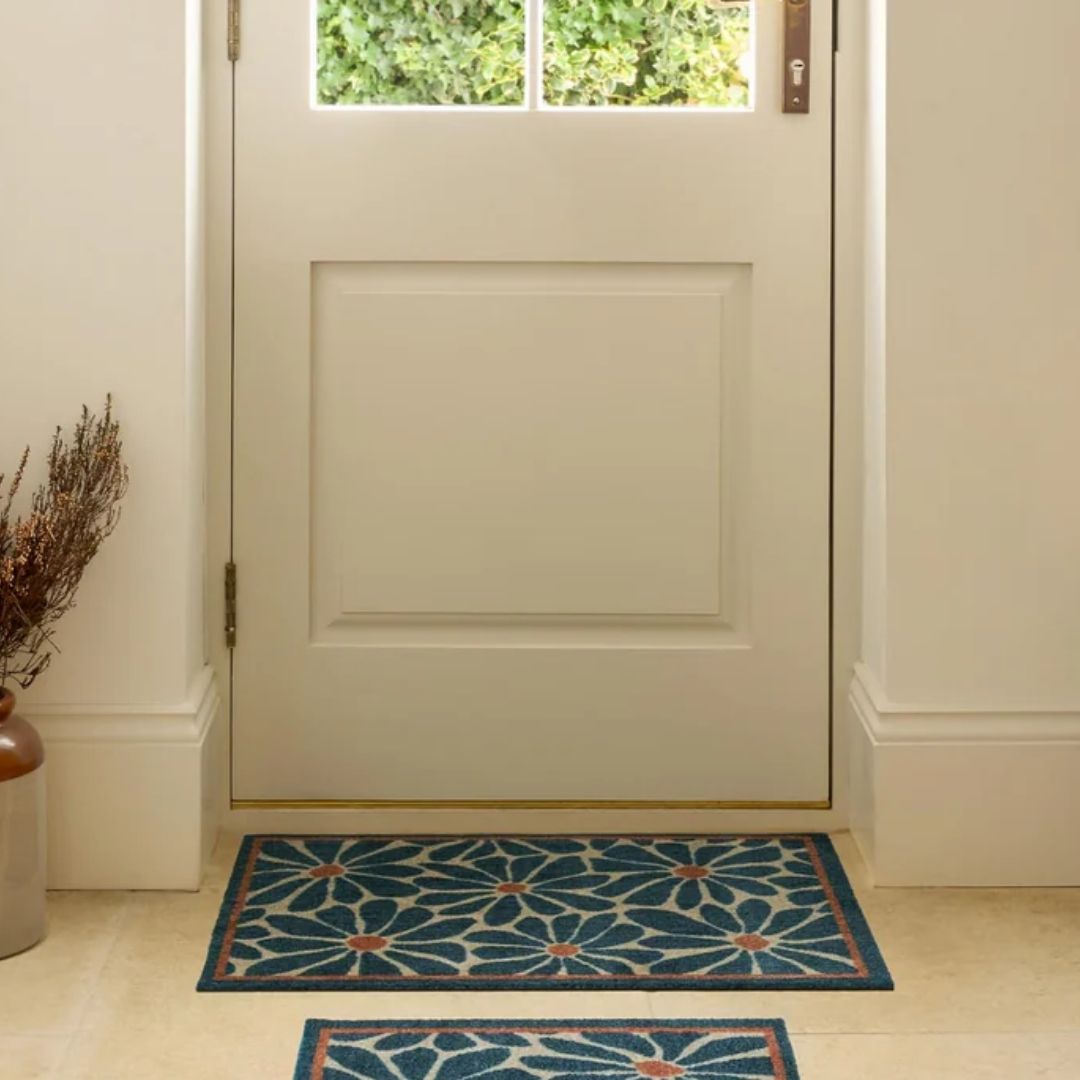 Door Mat Boho Floral