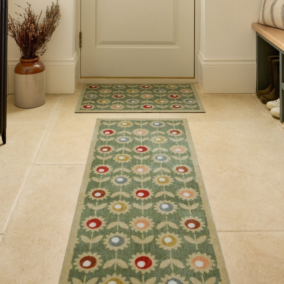 Runner Rug Multifloral Sage