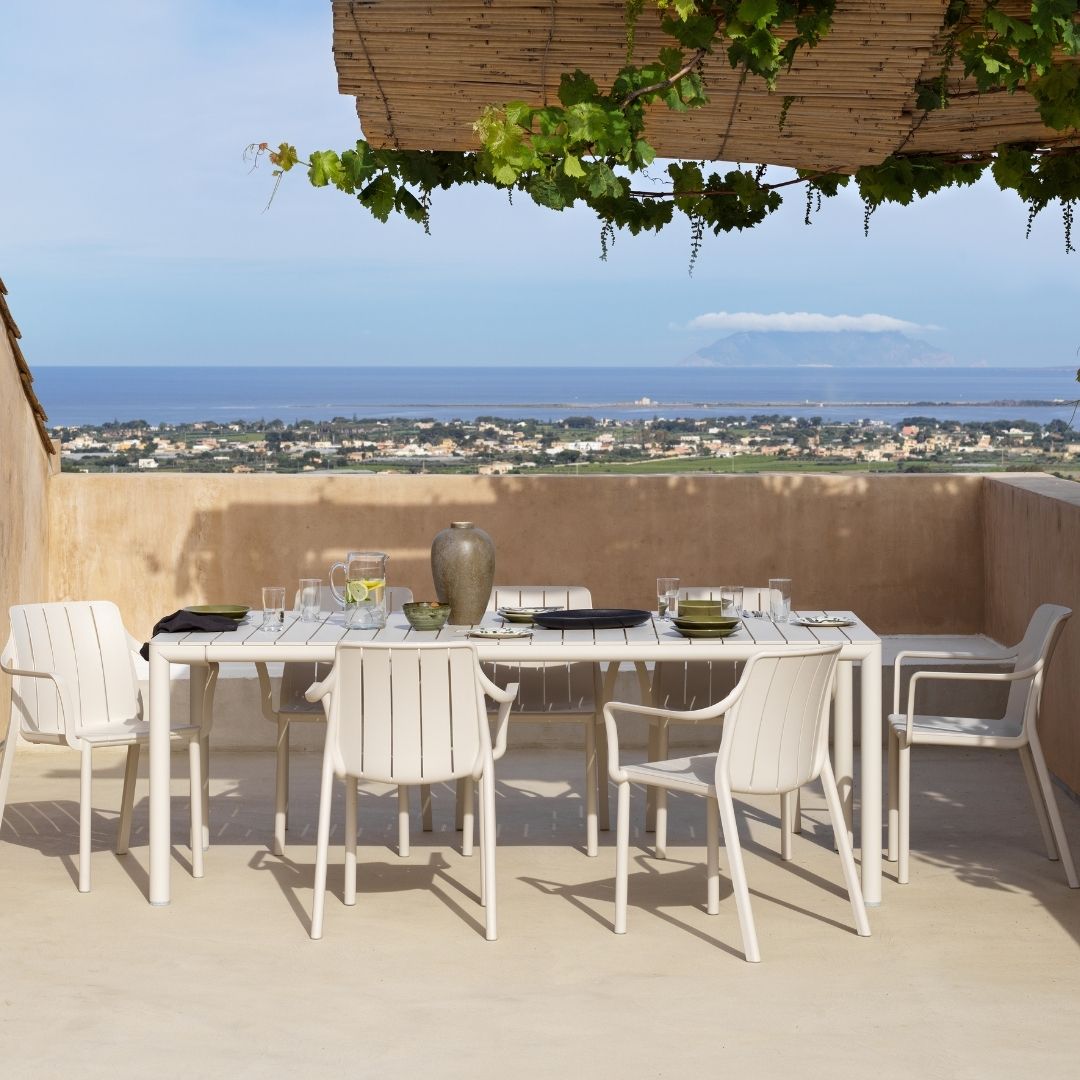 6 Seat Garden Dining Set Corda