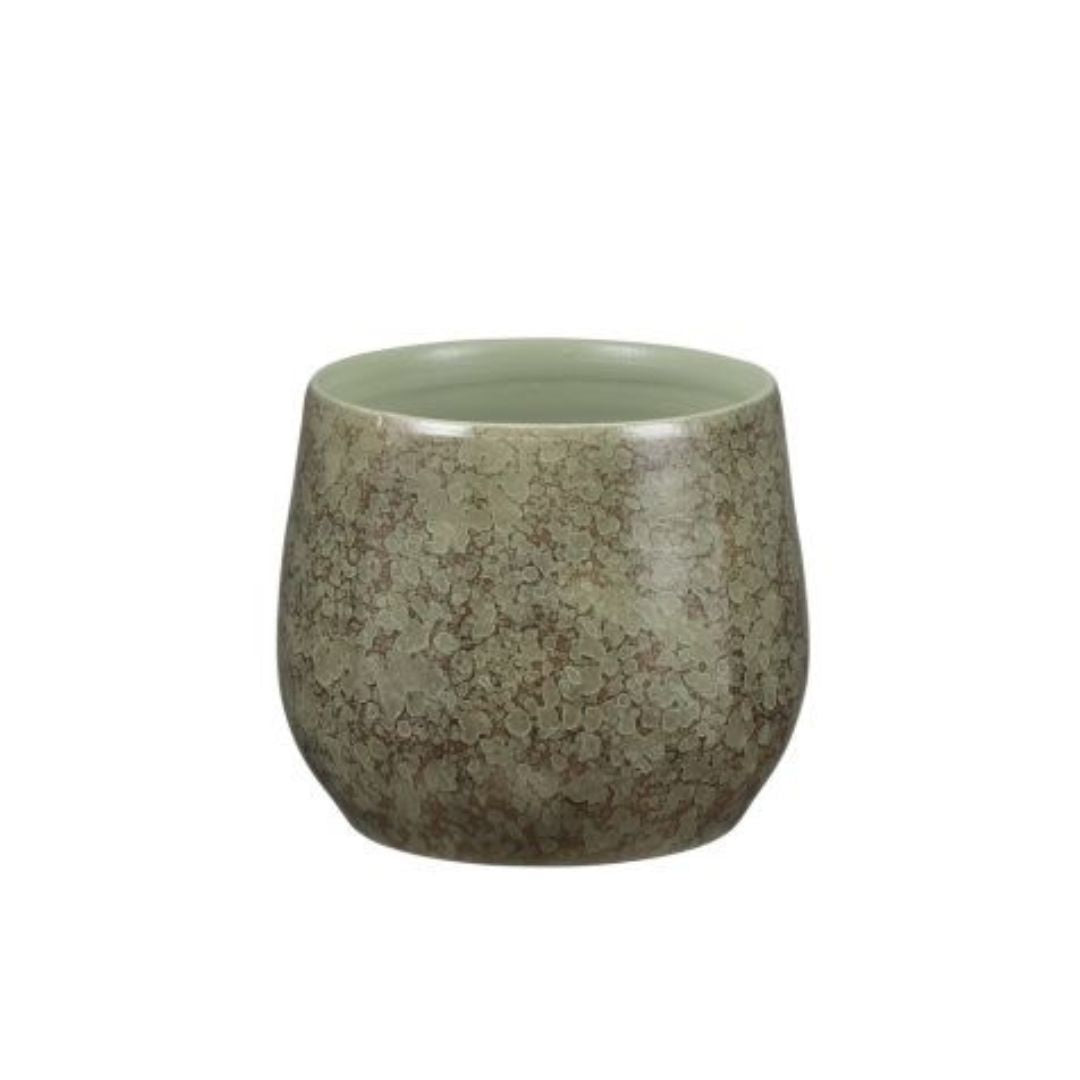 Oliver Pot Round Green