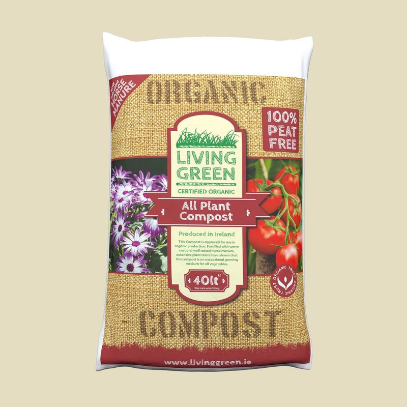 Organic All Plant Compost 40L - The Garden HouseLiving Green